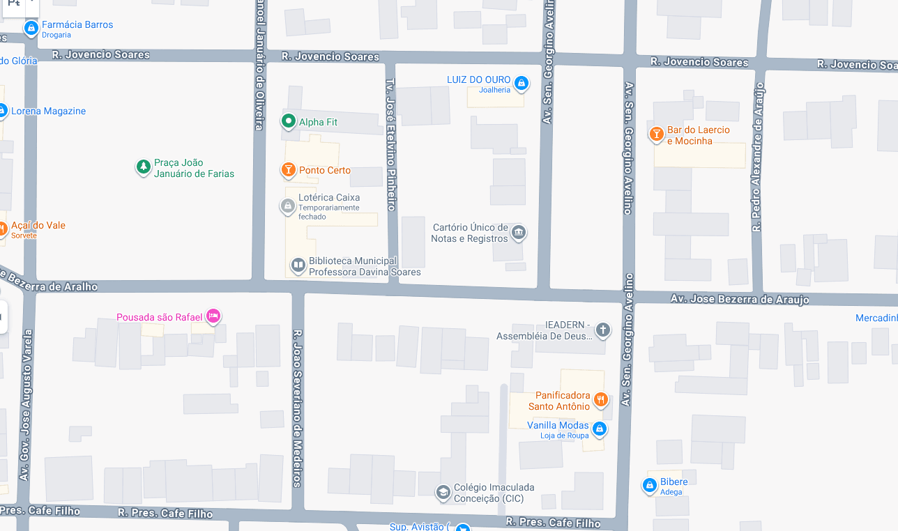 Localização da APAE São Rafael no Google Maps